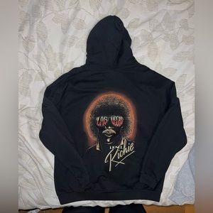 Tultex Lionel Richie Las Vegas Show Zip Up Hoodie Sweatshirt